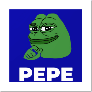 PEPE CRYPTO Posters and Art